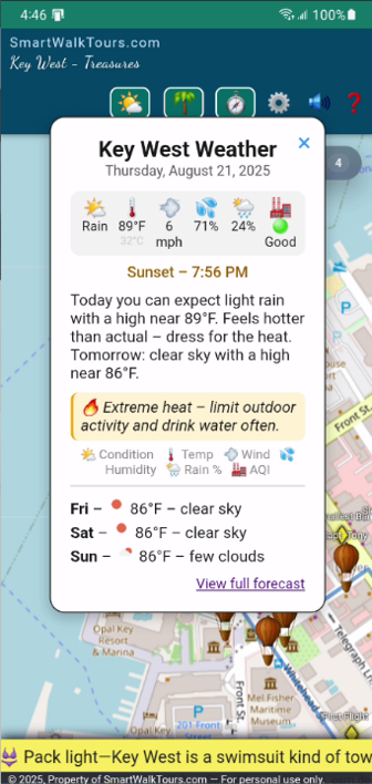 Local weather
