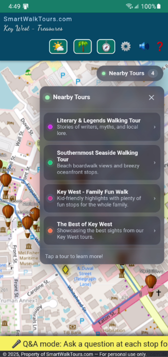 Nearby tours